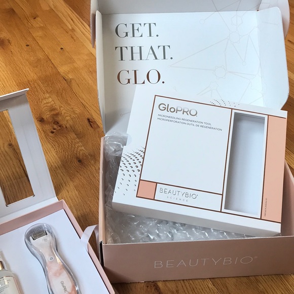 GLOPRO ROSE 🌹 MARBLE MICRONEEDLING KIT - Picture 3 of 6